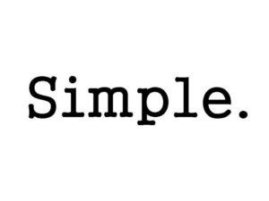 バイナリーオプションを「Simple.」の文字